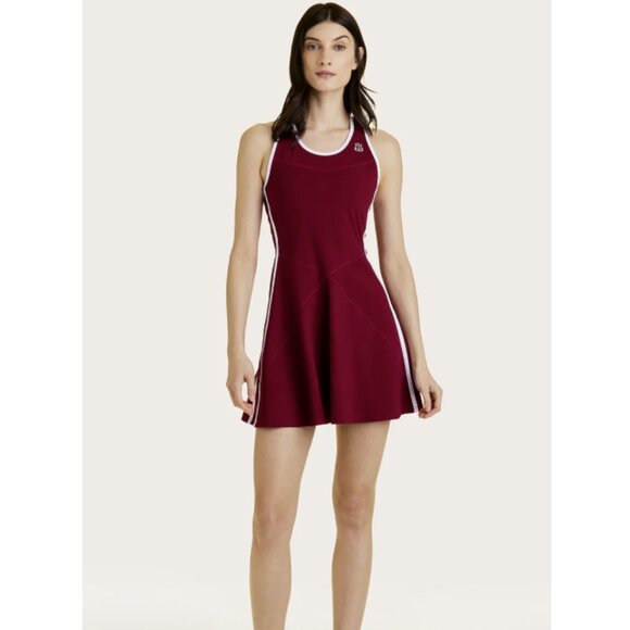Alala Framed Serena Dress, Garnet, Small, NWT (MSRP $145) - Picture 3 of 6